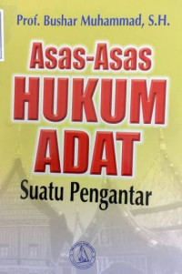 Image of Asas-Asas Hukum Adat: Suatu Pengantar