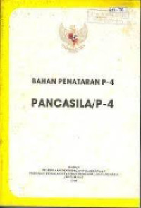 Bahan Penataran p-4 Pancasila/ p-4