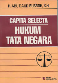 Capita Selecta Hukum Tata Negara