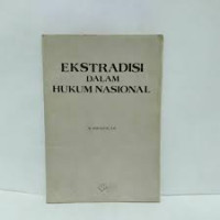 Ekstradisi dalam hukum nasional