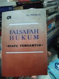 Falsafah Hukum: Suatu Pengantar