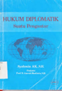 Hukum Diplomatik: Suatu Pengantar