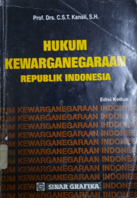 Hukum kewarganegaraan republik indonesia