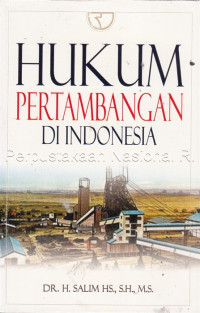 Hukum Pertambangan di Indonesia