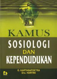 Kmus Sosiologi Dan Kependudukan