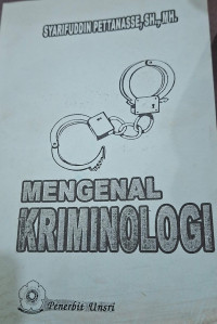 Image of Mengenal Kriminologi