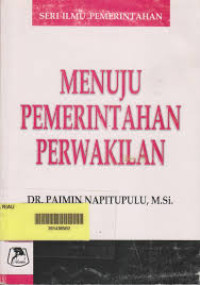 Menuju Pemerintahan Perwakilan