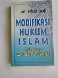modifikasi hukum islam : studi tentang qawl qadim dan qawl jadid
