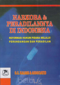 Narkoba & Peradilannya Di Indonesia