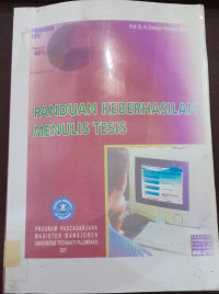 Panduan Keberhasulan Menulis Tesis
