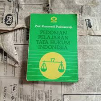 Pedoman Pelajaran Tata Usaha Hukum Indonesia