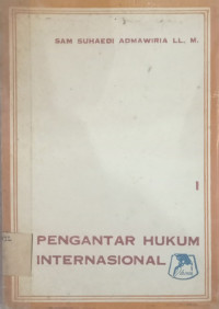 Pengantar hukum internasional