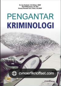 Image of Pengantar Kriminologi