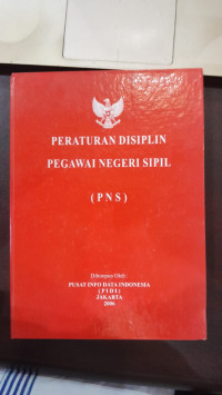 Peraturan Disiplin Pegawai Negeri Sipil (PNS)
