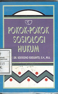 Pokok-Pokok Sosiologi Hukum