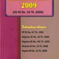Undang-Undang Kepariwisataan 2009 (UU RI.No10 Th.2009)