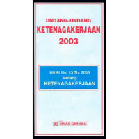 Undang-Undang Ketenagakerjaan 2003
