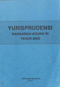 Yurisprudensi Mahkamah Agung RI